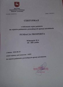 Wpis do Rejestru Agencji Zatrudnienia